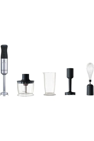 E5HB2-8SS Blender Set, 1000 W, Turbo Fonksiyonlu, Paslanmaz Çelik, Çok Yönlü Aksesuar ürün görseli 1