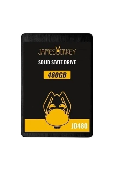 James Donkey JD480 480GB 2.5" 510MB-480MB/sn SATA 3 SSD ürün görseli 1
