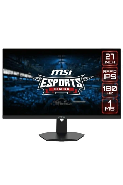 MSI 27" G274F 1920x1080 (FHD) 16:9 FLAT RAPID IPS 180HZ 1MS Adaptıve-Sync Gaming (Oyuncu) Monitör ürün görseli 1