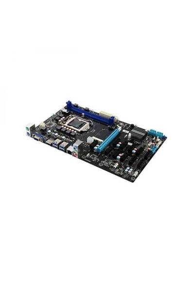 B250-btc Ddr4 2400mhz 12x Pcı-e 1151p Bıtcoın Mınıng Anakart ürün görseli 1