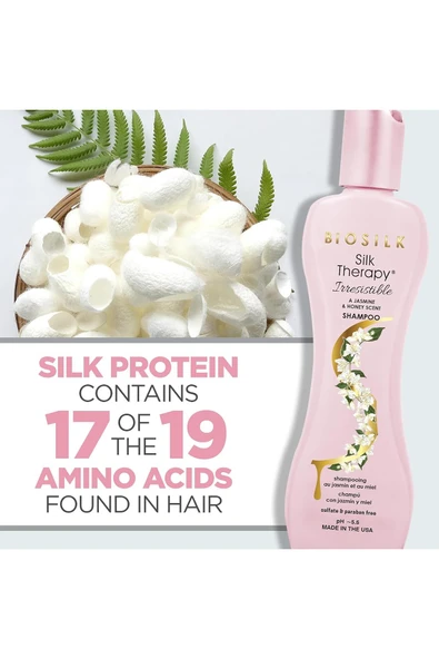 BioSilk Silk Therapy Irresistible Şampuan 355ML - Resim 6