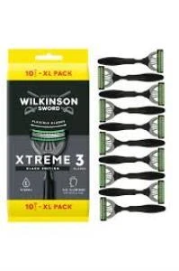 Wilkinson Sword Xtreme 3 Black 10 Adet Erkek Kullan At Tıraş Bıçağı ürün görseli 1