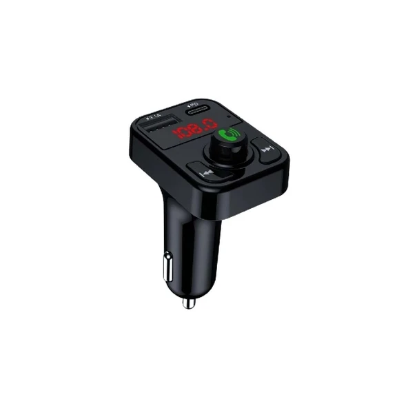 QC 3.1A USB & PD /TF FM Transmitter ürün görseli 1