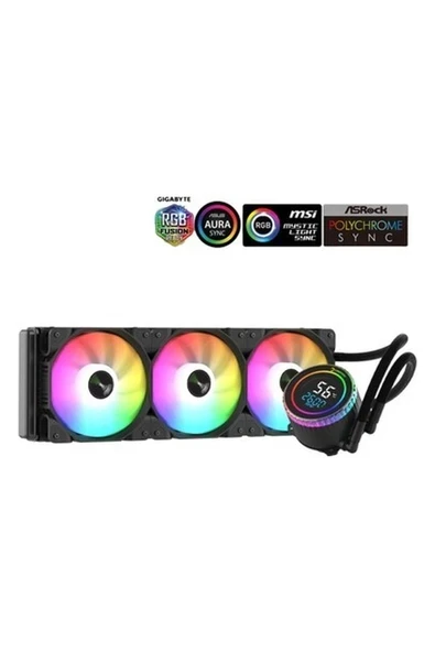 Gamepower Skadi Round 360 Argb 360MM Cpu Sıvı Soğutma ürün görseli 1
