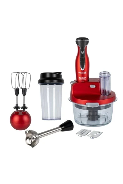 Tefal Powelix Activflow OntheGo 1500 Watt Blender Seti [Kırmızı] - 9100046717 ürün görseli 1