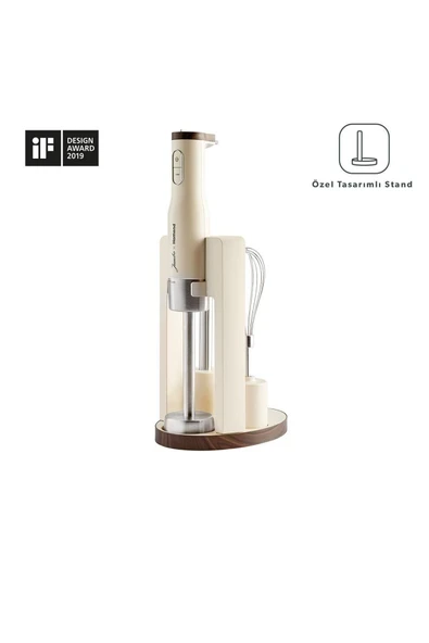 Jumbo x Homend Artfood 1925H El Blender Set Krem ürün görseli 1