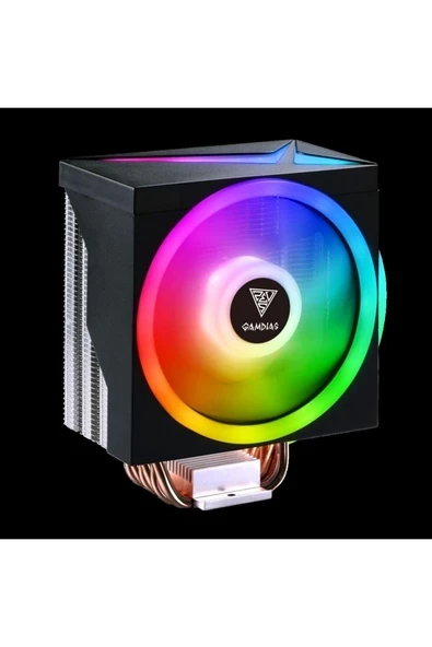 Gamdıas Boreas M1-610, LED Lights, 120MM, Cpu  Kule Tipi Hava Soğutma (Amd ve Intel Tüm Işlemciler ile Uyumlu) ürün görseli 1