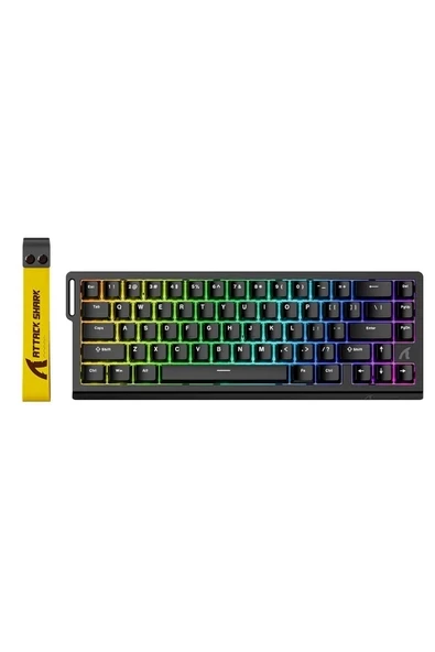 Silabor Attack Shark X68HE Esports Manyetik Switch Klavye - 0.125MS Ultra Düşük Gecikme, Rgb Aydınlatma ürün görseli 1