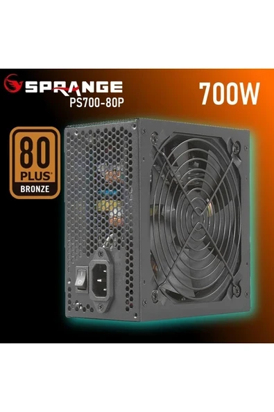 SPRANGE PS700-80P 700 Watt 80 Plus Bronze Power Supply ürün görseli 1