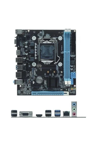 Axle AX-MBAIH81T H81 2xddr3 Vga+Hdmı 1xm.2 1150 Pın Anakart ürün görseli 1
