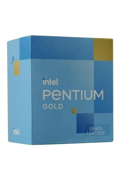 Intel Pentium G6405 4,1 GHz 4 MB Cache 1200 Pin İşlemci ürün görseli 1