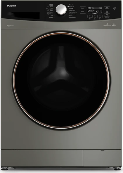 Arçelik 9124 N MG Grion 1200 Devir 9 kg Çamaşır Makinesi ürün görseli 1