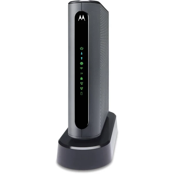 Motorola MT7711 24X8 Kablo Modem/Yönlendirici, İki Telefon Bağlantı Noktalı, DOCSIS 3.0 Modem ve Comcast XFINITY İnternet için AC1900 Çift Bantlı WiFi Gigabit Yönlendirici... ürün görseli 1