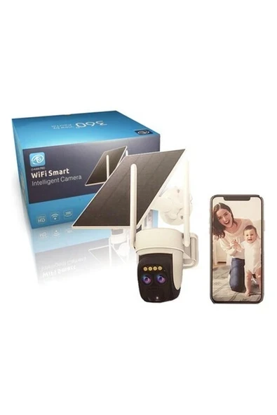 O-Kam Wifi Güneş Enerjili Solar Wireless Kamera ürün görseli 1