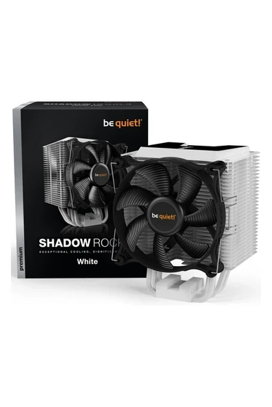 be quiet! Shadow Rock 3 FX AM5/1700P Beyaz İşlemci Hava Soğutucu ürün görseli 1