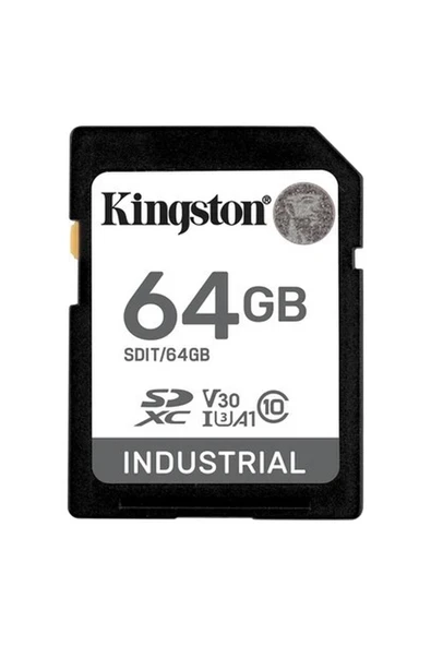 Mena Rise Endüstriyel Sd Kart, 100MB/S'YE Kadar, Yüksek Dayanıklılık, Uhs-I U3 V30 A1, (SDIT/64GB) ürün görseli 1