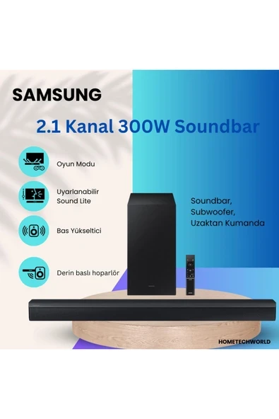 Soundbar Siyah ürün görseli 1