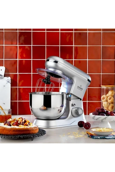 Schafer Prochef Master Stantlı Mikser - Gümüş - 1500 Watt ürün görseli 1