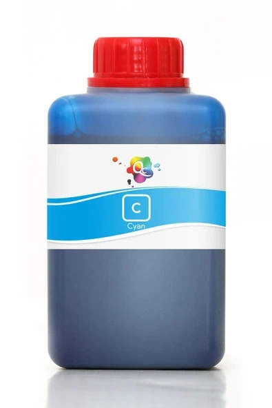 Qc Brother Gtx Pro B Dtg Uyumlu Yazıcı Mürekkebi 500ML C Cyan Mavi Pigment ürün görseli 1