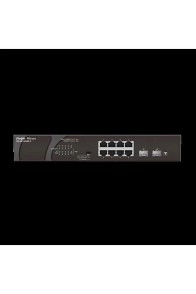 8-PORT 120W FULL POE RG-ES110GDS-P GIGABIT POE SWITCH ürün görseli 1