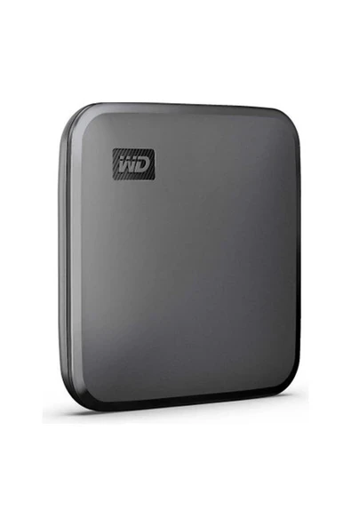 Wd Elements Se 1tb 400MB/SN Okuma Hızı, Windows 10+, Macos 11+ ile Uyumlu WDBAYN0010BBK-WESN USB 3.0 Siyah Taşınabilir SSD Disk ürün görseli 1