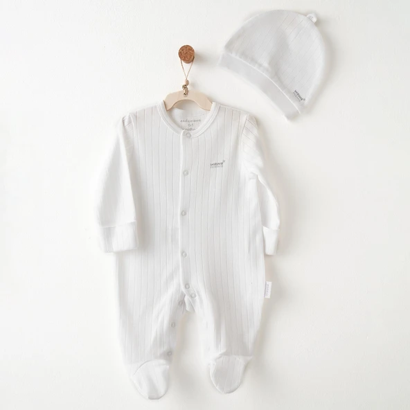 Bebek Bebek Tulum Takım Romper Hat Set ANW-AC26592 ürün görseli 1