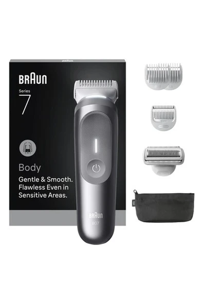 Braun Vücut Tıraş Makinesi Series 7, +6 Aksesuar, Kompakt, Smartlight, BG7550 ürün görseli 1