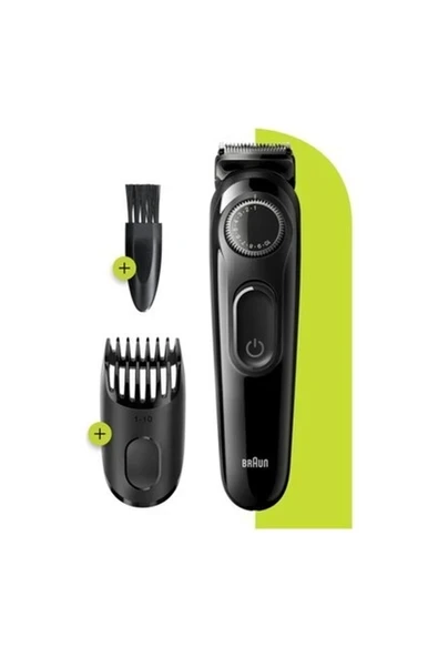 Kablosuz Bt 3222 Tıraş Makinesi Saç Sakal Şekillendirici Sakal 1-3     Ku ürün görseli 1