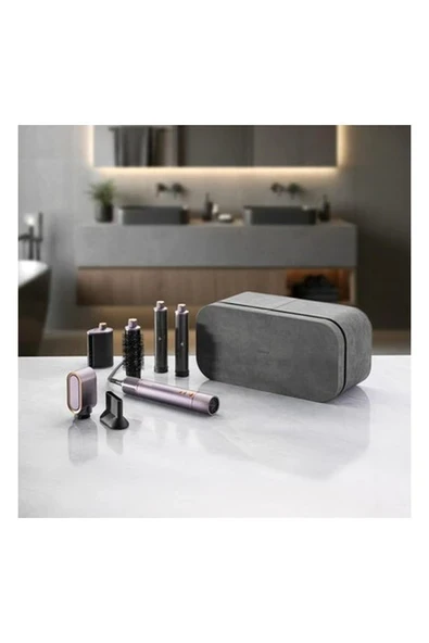 Homend Hairmony 4606H Plus Saç Kurutma ve Şekillendirme Seti Mor ürün görseli 1