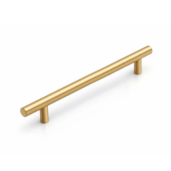 1 Adet Alteta (160 mm) Soft Altın Metal Mobilya Mutfak Dolap Çekmece Dolabı Kulbu Kulpu Kulpları ürün görseli 1