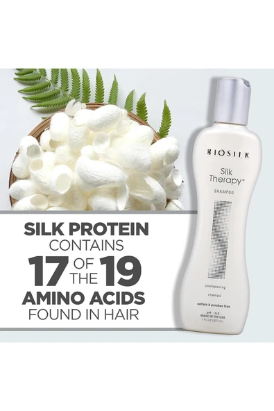 BioSilk Silk Therapy İpek Proteini Şampuanı 207ML - Resim 3