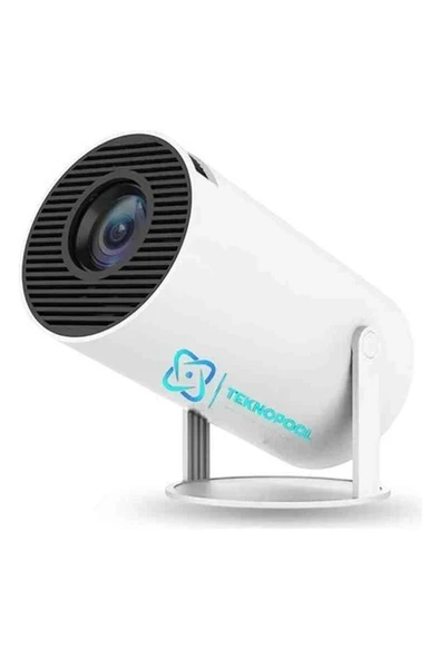 Tekno Pool Tp 300 Pro Full Hd 130"İNÇ Yansıtma Android Taşınabilir Projeksiyon Cihazı ürün görseli 1