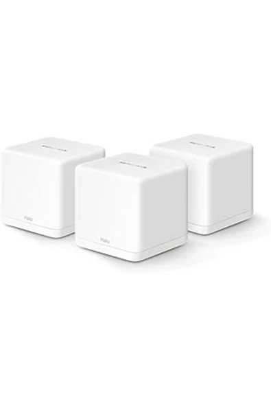 Mercusys Halo H60x(3-PACK), Ax1500mbps, Dual-band, Gigabit Portları, 100'e Kadar Cihaz Bağlanabilir ürün görseli 1