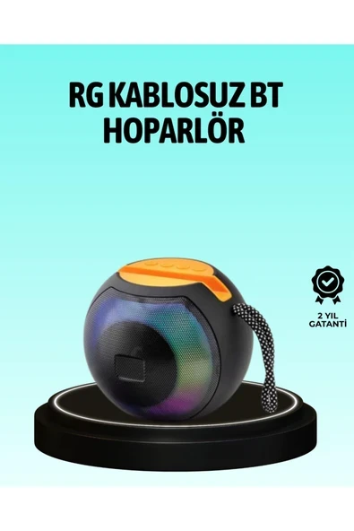 8 Saat Çalma Süreli Taşınabilir Bluetooth Hoparlör ürün görseli 1