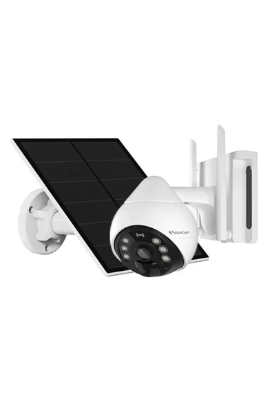 Novacom BG69D-TZ 4G 3MP 4mm Lens Vstarcam Sim Kartlı Solar Kamera ürün görseli 1