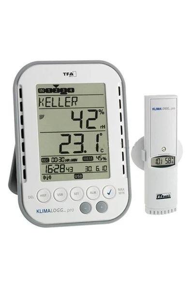 Tfa 30.3039 Klimalogg Pro Sıcaklık ve Nem Kayıt Cihazı ürün görseli 1