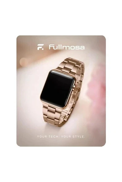 Fullmosa No Tools Needed Compatible Apple Watch Kordonları Rose Gold ürün görseli 1