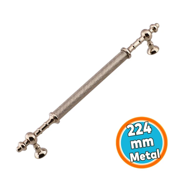 Mobilya Çekmece Mutfak Dolabı Dolap Kulpları Kulpu Kulpları Metal Kulp 224 mm - 22.4 cm  Bronz ürün görseli 1