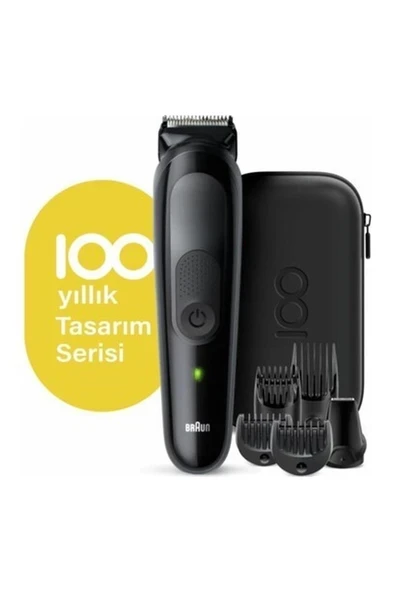 Braun Mgk 5045 100.YIL Özel Mx Serisi Erkek Bakım Kiti, 5 Ek Ataçman, Saç&sakal Düzeltici ürün görseli 1