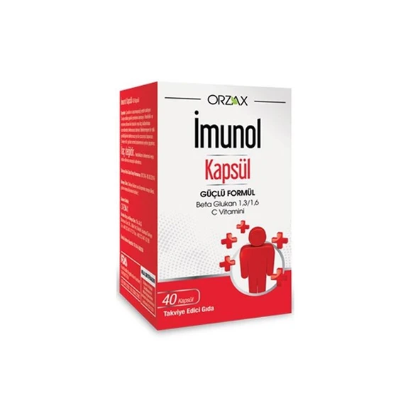 Orzax İmunol 40 Kapsül ürün görseli 1
