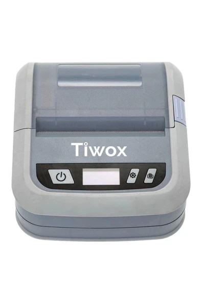 Tıwox BT-5050 Direkt Termal 80MM Usb+Bluetooth OLED Ekran (128*64) Taşınabilir Barkod Yazıcı ürün görseli 1