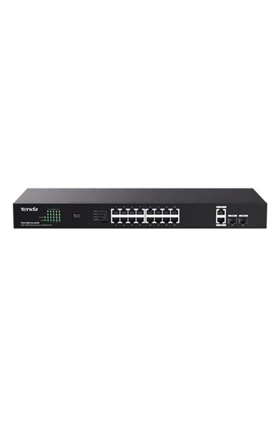 TEG1120P-16-250W 16 Port Poe+ 10-100-1000 2 Port Uplink + 2 Port SFP Switch Çelik Kasa ürün görseli 1