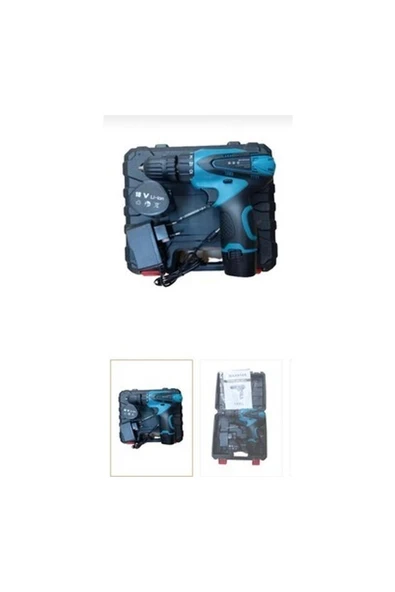 Tekno Trust Maxstar 18V Çift Akülü Şarjlı Çift Akülü Darbesiz Şarjlı Matkap 18V ürün görseli 1