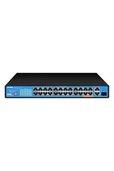 Ewınd EW-S1827CF-AP 27 Bağlantı Noktalı Hi-Poe Gigabit RJ45 Uplink Bağlantı Noktaları Yönetilmeyen Poe Anahtarı ürün görseli 1