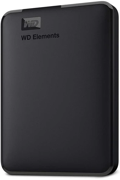 Elements 5TB 2.5' USB 3.0 Taşınabilir Disk (WDBU6Y0050BBK-WESN) ürün görseli 1