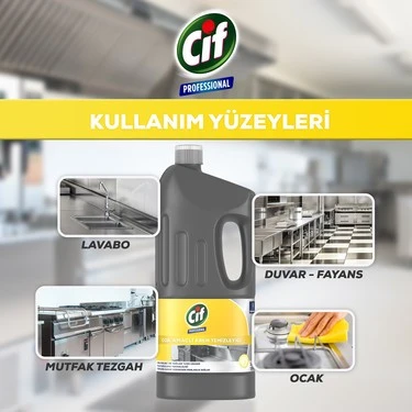 U-Pro Cif Krem Temizleyici 1.9 Litre  Güçlü Yüzey Temizleyici ürün görseli 1