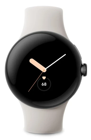 Toplu Paketlemede WiFi, GPS, BT ve Kalp Atış Hızı Monitörüne sahip Google Pixel Watch 41 mm Akıllı Saat (Aktif Tebeşir) ürün görseli 1
