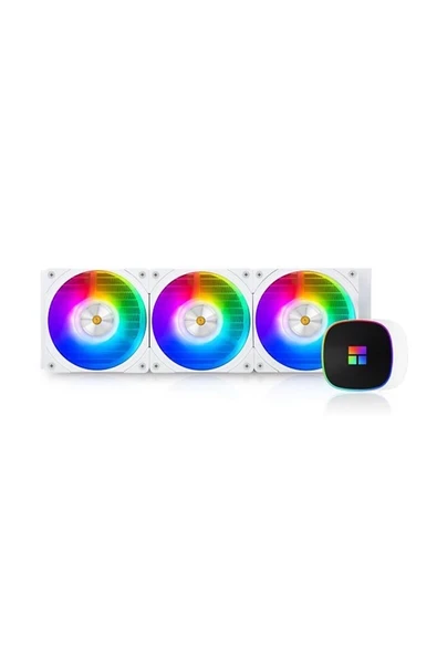 Thermalright Frozen Horizon 360 ARGB 360mm Intel-AMD Uyumlu Beyaz İşlemci Sıvı Soğutucu ürün görseli 1
