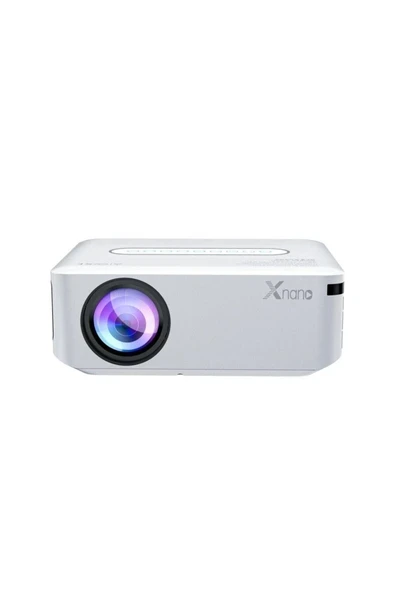 Xnano X1 1080p Full HD, LED Projeksiyon, 12000 Lumen, Android, Dolby Audio, WI-FI, Bluetooth, White ürün görseli 1