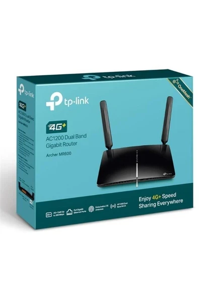 Tp-lınk Archer Mr600 Ac1200 Dual Band 3g/4g Cat6 Lte Router ürün görseli 1